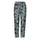 Sexy slim straps camouflage printed casual pants