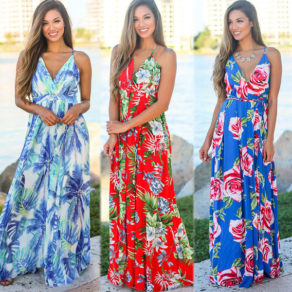 Printed beach dress Maxi  Dresses