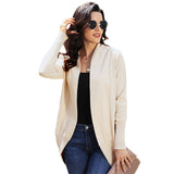 Women New Style Shawl Soft Open Front Long Sleeve Sweater Coats