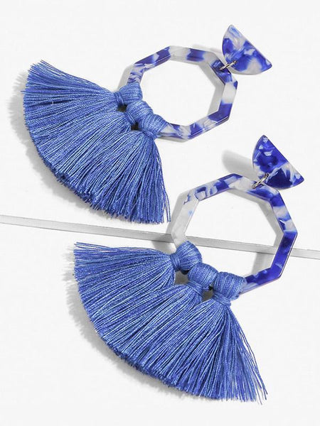 Cotton Tassels Earring Accessories