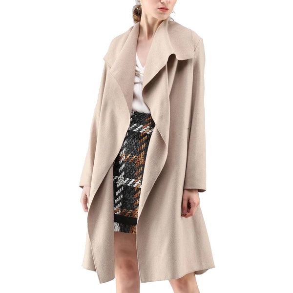 Women Fashion Irregular Chic Long Coats