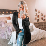 Newest Knitted Long Sleeve Sweater Cardigan