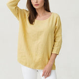 Simple Casual Half Sleeve Blouses