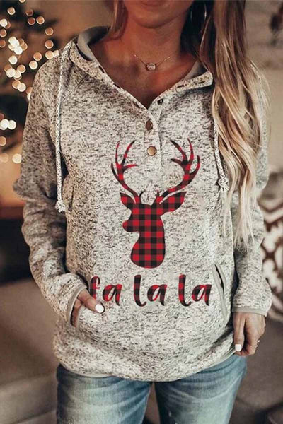 Women Loose Letter Print Crew Neck Sweatshirt Tops