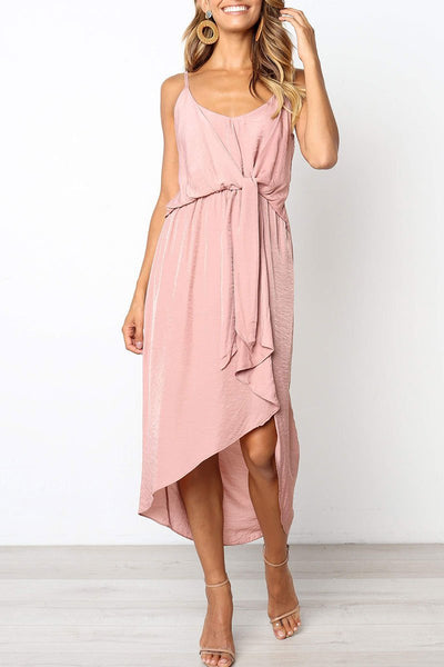 WanaDress Pink Asymmetrical Dress