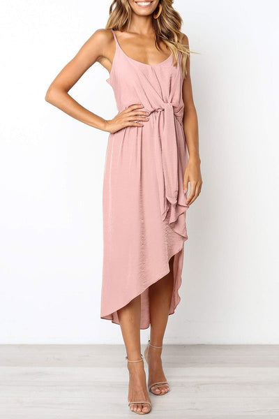 WanaDress Pink Asymmetrical Dress