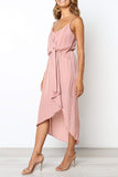 WanaDress Pink Asymmetrical Dress