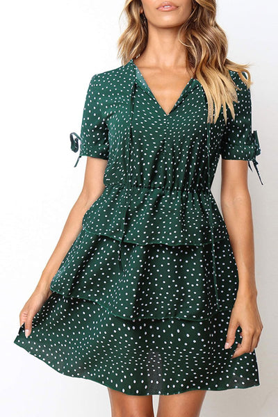 WanaDress Dots Mini A Line Dress