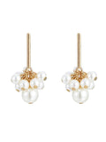 Size Pearl Tassel Earrings Accessories