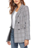 Fashion Grid Woman Autumn Blazers