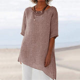 Daily Women O-Neck 1/2 Sleeve Blouse