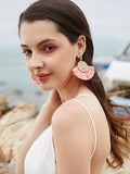 Fashion Rattan Tassels  Earring Accessories