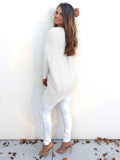 New Plus Size Loose Round Neck Pullover Knitted Sweater