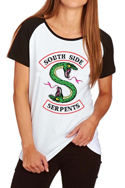 Women Double-headed Snake T-shirt