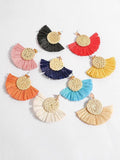 Fashion Rattan Tassels  Earring Accessories