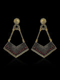 Fashion Bohemia Geomertry Hollow Earrings