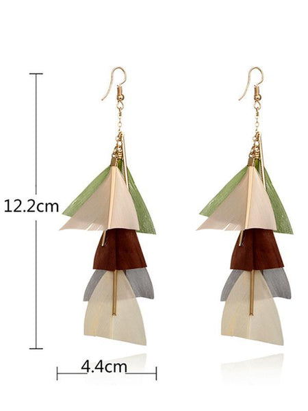 Fashion Tassels Earrings Accessories