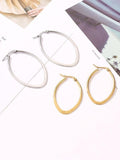 Hollow Loving Heart&Oval Shape Designed Earrings