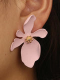 Fashion Flower Shape Alloy Earring Accessories