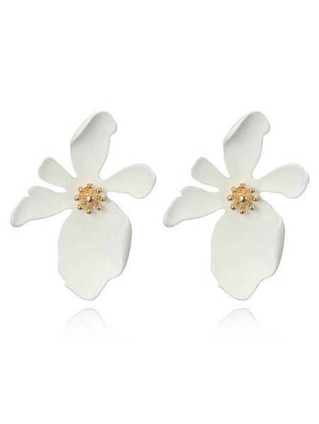 Fashion Flower Shape Alloy Earring Accessories