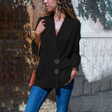 Pure Casual Lapel Long sleeve Blazer