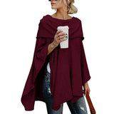 Women Off Shoulder Asymmetric Hem Plain Blouses