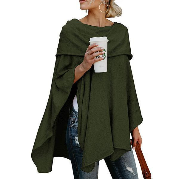 Women Off Shoulder Asymmetric Hem Plain Blouses