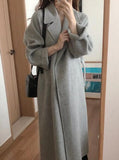 Women Korean Winter Loose Plus Size Cardigans Outwear Coats