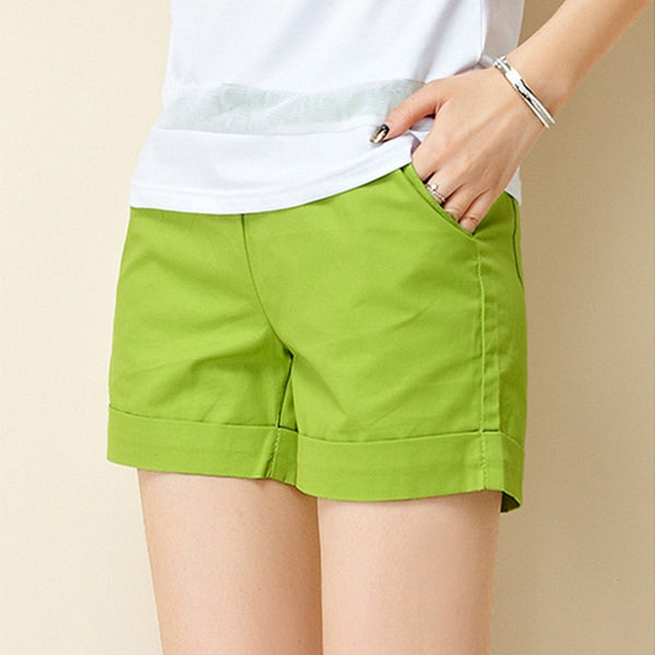 New Summer Women Casual Fashion Candy Color Hot Sales Shorts