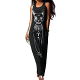 Women Special Cat Print Casual Dress