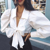 Vintage Fashion Plaid V Neck Crop Tops