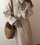Women Korean Winter Loose Plus Size Cardigans Outwear Coats