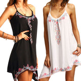Women Summer Irregular Loose Sleeveless Mini dress