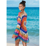 Summer Women Knitted Sexy Hollowed Cover ups 