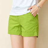 New Summer Women Casual Fashion Candy Color Hot Sales Shorts 