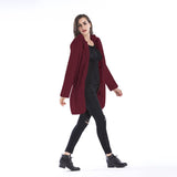 Women Winter Long Sleeve Furry Coat 