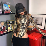 Fashion Leopard Print Slim Sexy Jumpsuit Bodycon Dress
