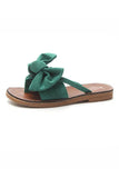 Women Casual Bow Thong Flat Sandals