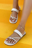 Women Summer Flat Strappy Slipper Sandals