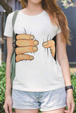 Women Loose Round Neck T-shirt