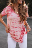 Women Loosetie Tie-dye Top