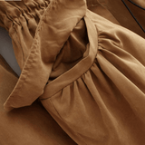 Fashion Long Sleeve Cotton Women Trench Coat