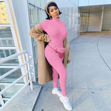 Streetwear White Knitted Sexy Bodycon Lucky Label Jumpsuit Women Overall 2022 Long Sleeve Skinny Rompers Womens Jumpsuit Female